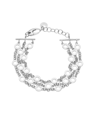 Bracciale Multifilo in Argento con...